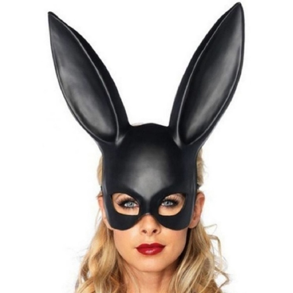 NWT Goth Bunny Darko Halloween Mask - Picture 3 of 7